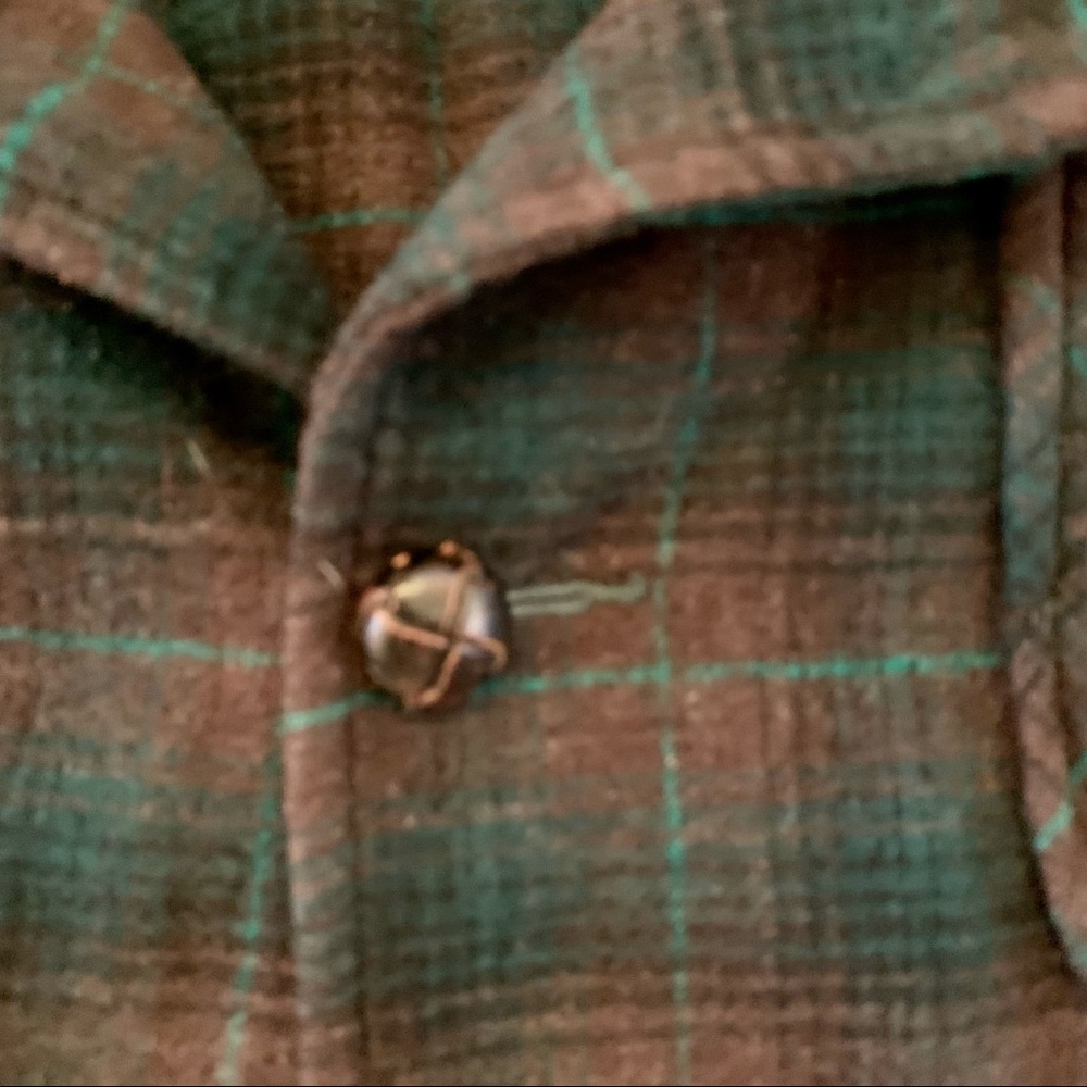 Vintage Pendleton Mens 200% Virgin Wool Jacket SZ- M - Picture 8 of 11